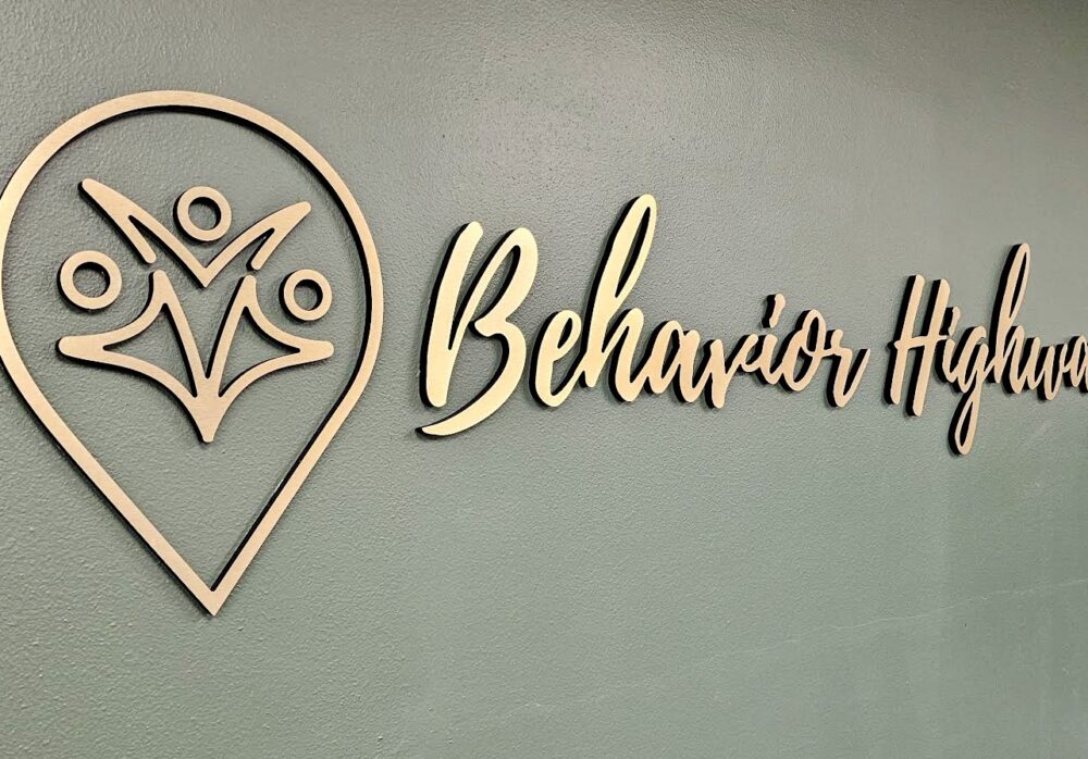 Behavior Highway Custom Acrylic Sign Claremont