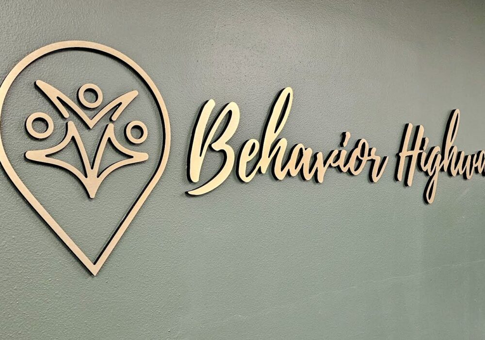 Behavior Highway Custom Acrylic Sign Claremont