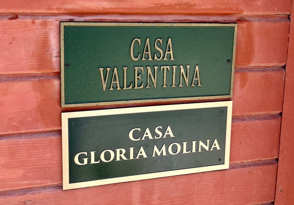 Casa Molina Plaque Signage Oxnard