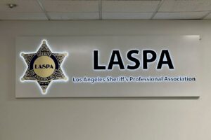 Read more about the article LASPA Lobby Sign Monterey Park