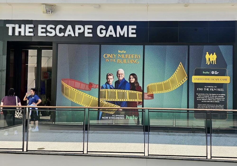 Escape Game Century City Only Murders in the Building Activation