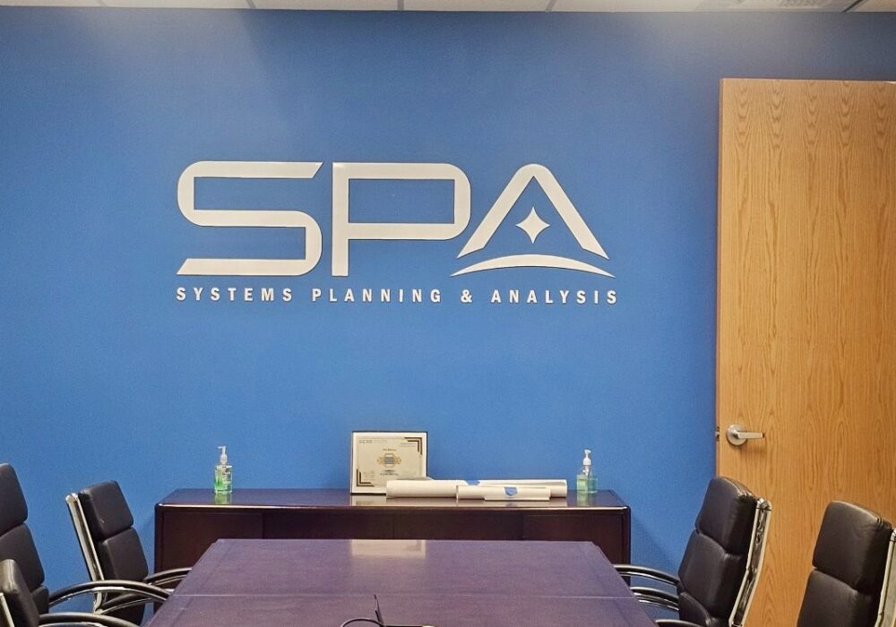 Systems Planning & Analysis National Security Sign Package