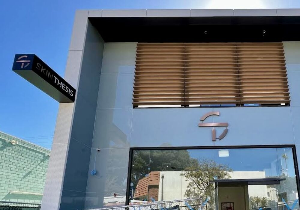 Skincare Signage Skin Thesis West Hollywood 