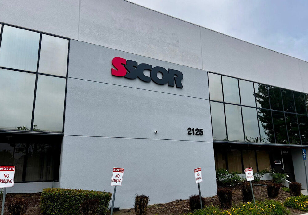 Wayfinding Signage for Business SSCOR Simi Valley 93065