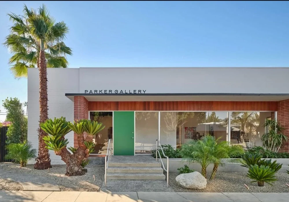 Gallery Signage for Parker Gallery in Los Angeles