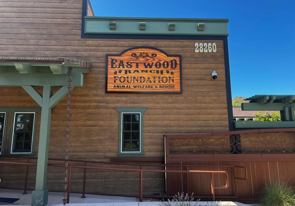 Woodgrain Textured Signage Eastwood Ranch Los Angeles