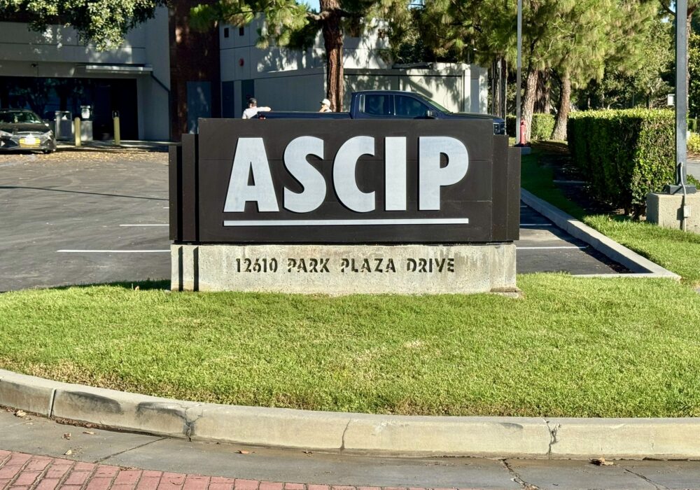 ASCIP Full Signage Package Cerritos
