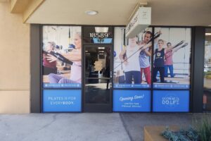 Read more about the article Gym Wall Wraps and Window Graphics Fountain Valley – Club Pilates
