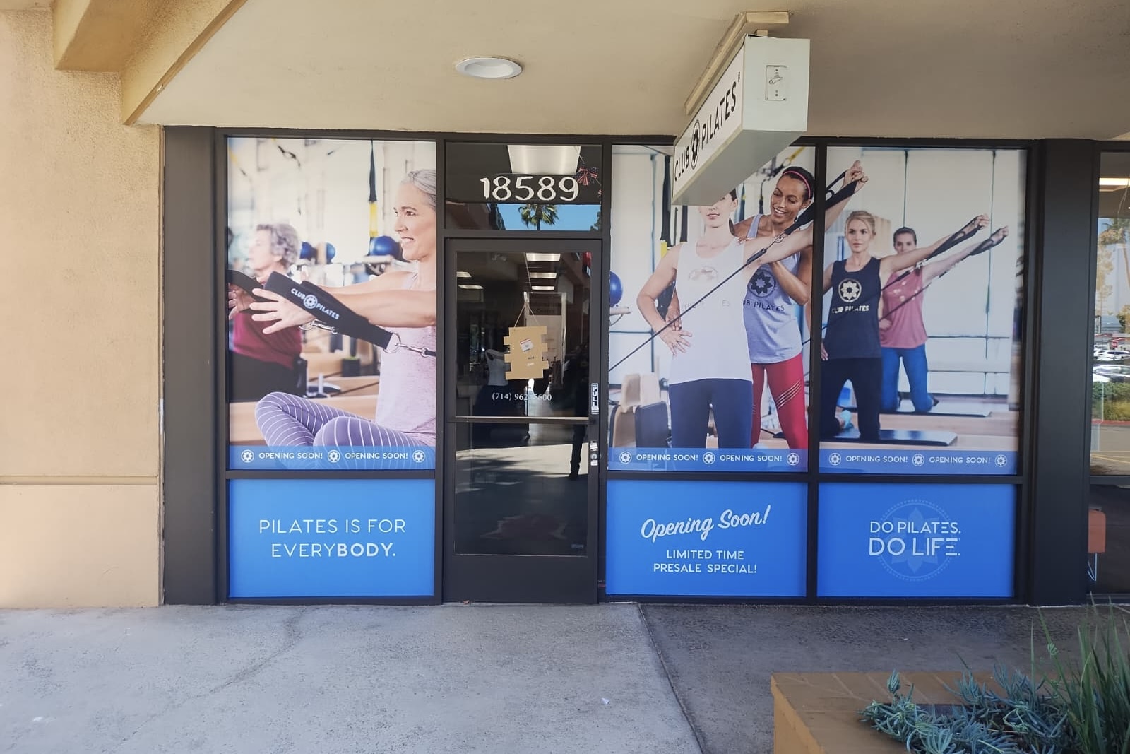 You are currently viewing Gym Wall Wraps and Window Graphics Fountain Valley – Club Pilates
