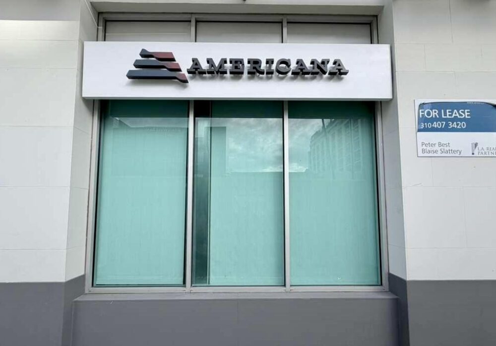 Luxury Signage Americana Partners Beverly Hills