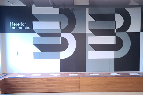 Wall and window graphics example 1