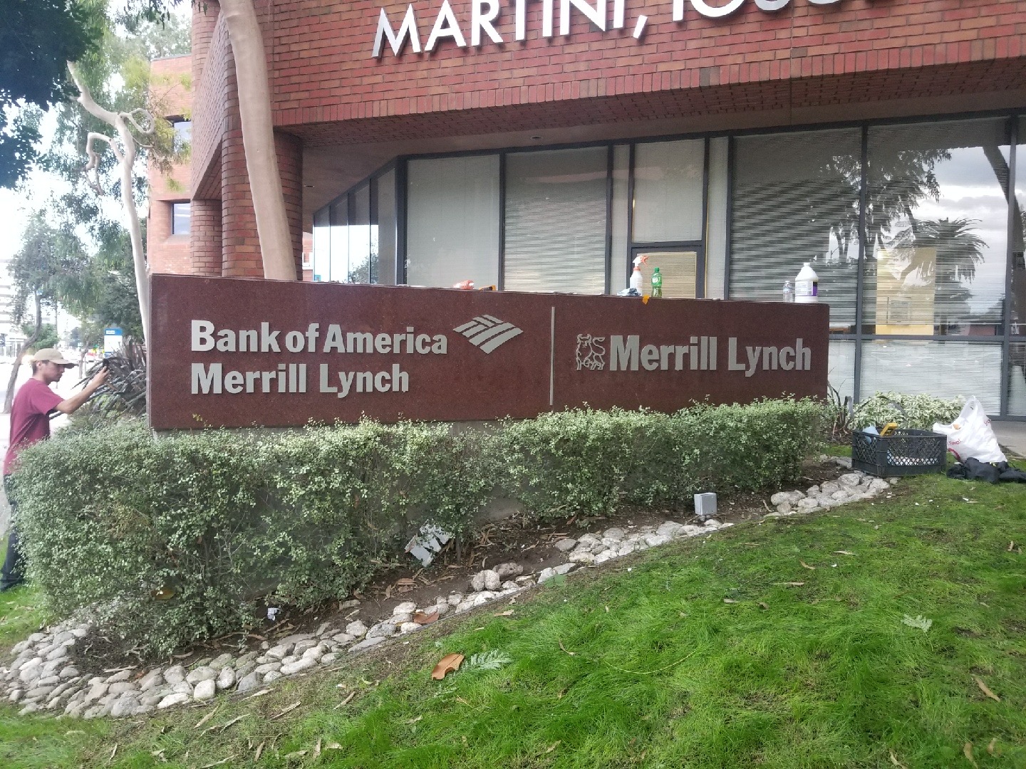 Custom Monument Sign Installation